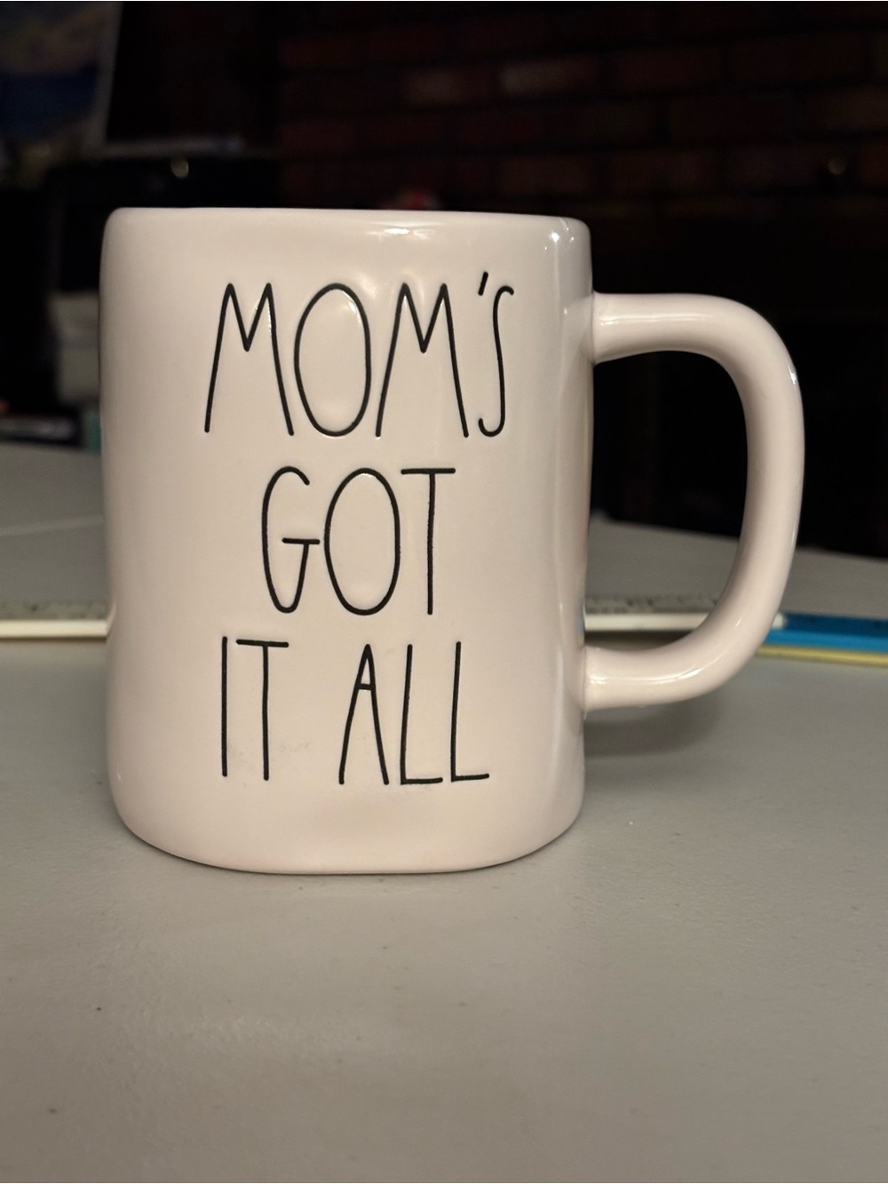 Rae Dunn Mom's Got It All White Ceramic Mug - Home Dining